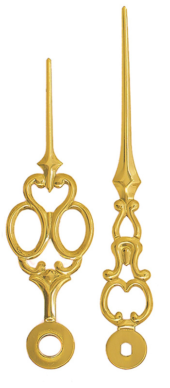 Großuhrzeiger gelb 87/73 mm Großuhrzeiger gelb 87/73 mm