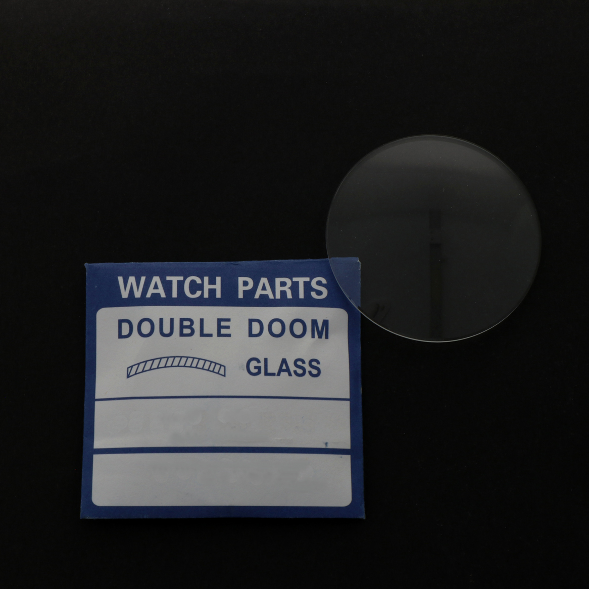 Mineraluhrgläser rund, gewölbt Mineraluhrgläser rund, gewölbt