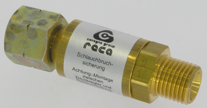 Schlauchbruchsicherung Schlauchbruchsicherung