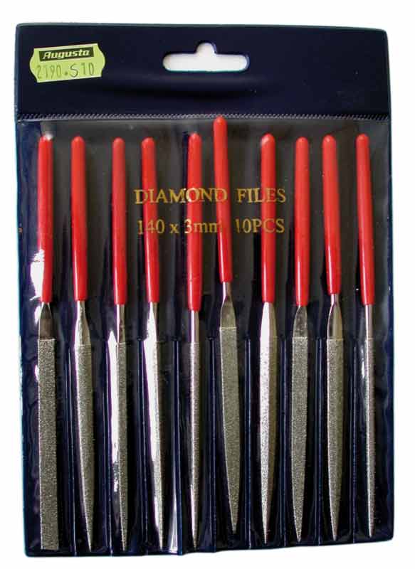 Sortiment diamantierte Nadelfeilen 140 mm