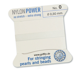 Griffin Perlseide Nylon Power farbig