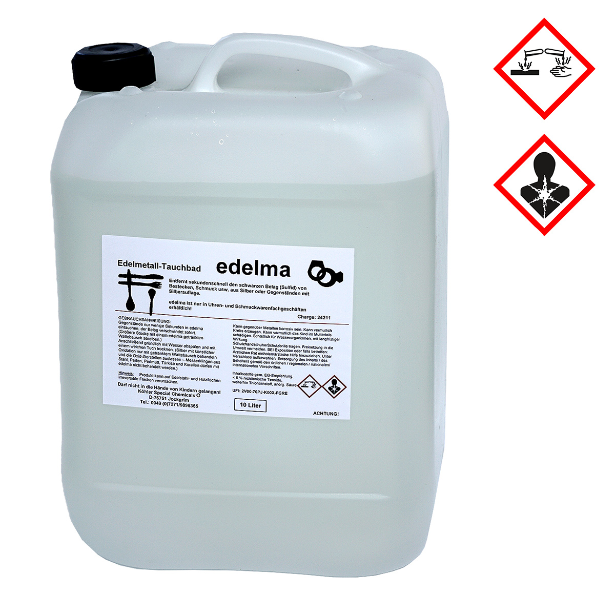 Edelma Edelmetalltauchbad Edelma Edelmetalltauchbad