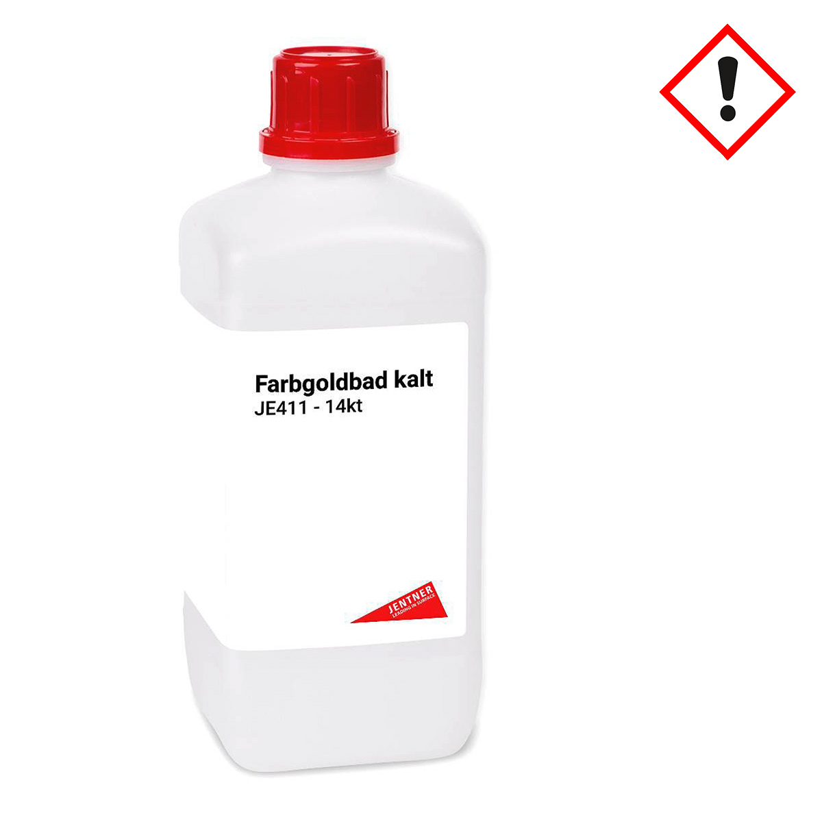 Farbgoldbad kalt JE411 - Blassgold 14 kt