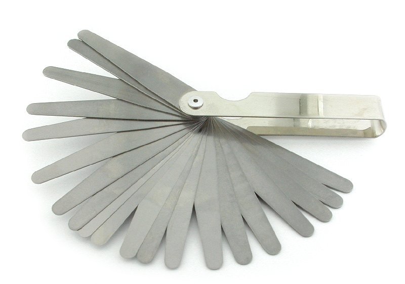 Fühlerlehre 0,05 - 2,00 mm 20 Blatt