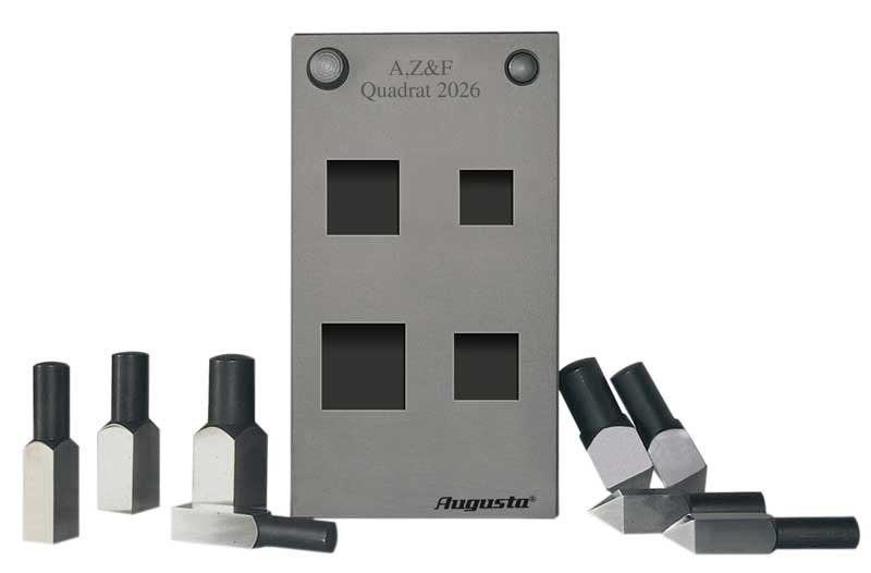 Aushau-, Zentrier- und Formwerkzeug