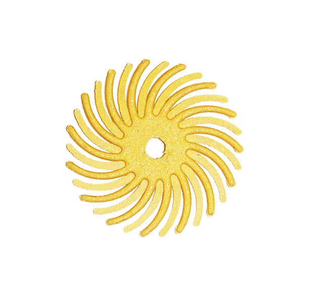 Dedeco Sunburst Disc Ø 16 mm gelb