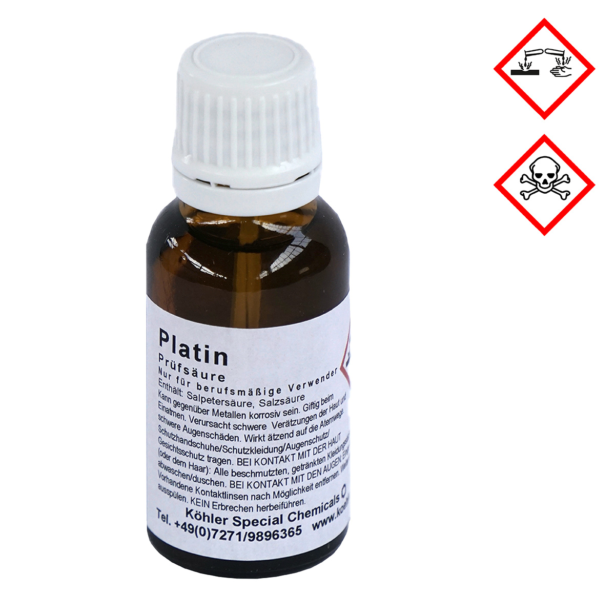 Probiersäure Platin