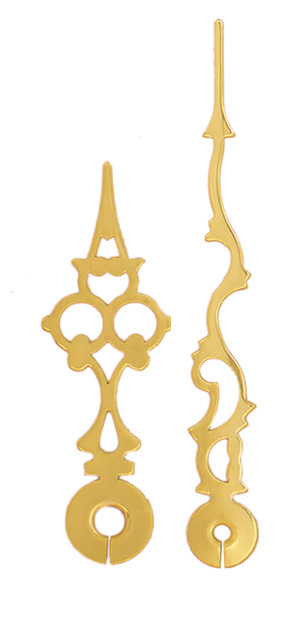 Großuhrzeiger gelb 60/42 mm