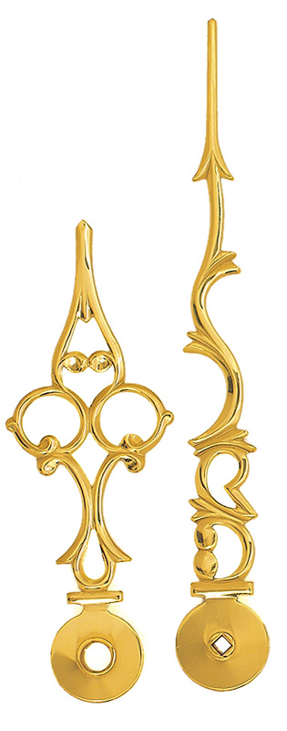 Großuhrzeiger gelb 103/72mm Großuhrzeiger gelb 103/72mm