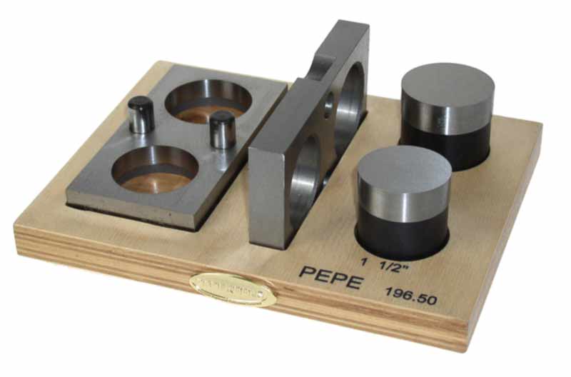 Pepetools Plättchenstanze 38,1 mm und 41,3 mm