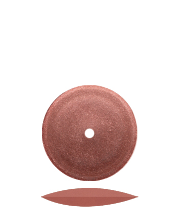 Dedeco Polierlinse rot Ø 15,8 mm