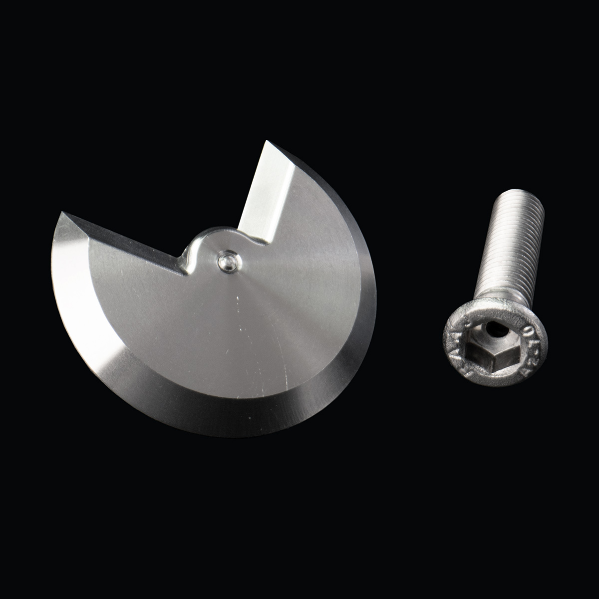 JURA Radiusteiler und Schraube für Messingspannzangen