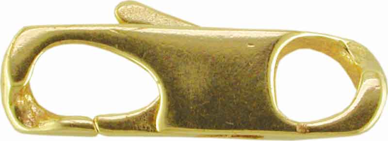 Schmuckkarabiner 10 mm für Flachpanzerketten Schmuckkarabiner 10 mm für Flachpanzerketten