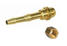 Schlauchtülle 3 mm mit Überwurfmutter