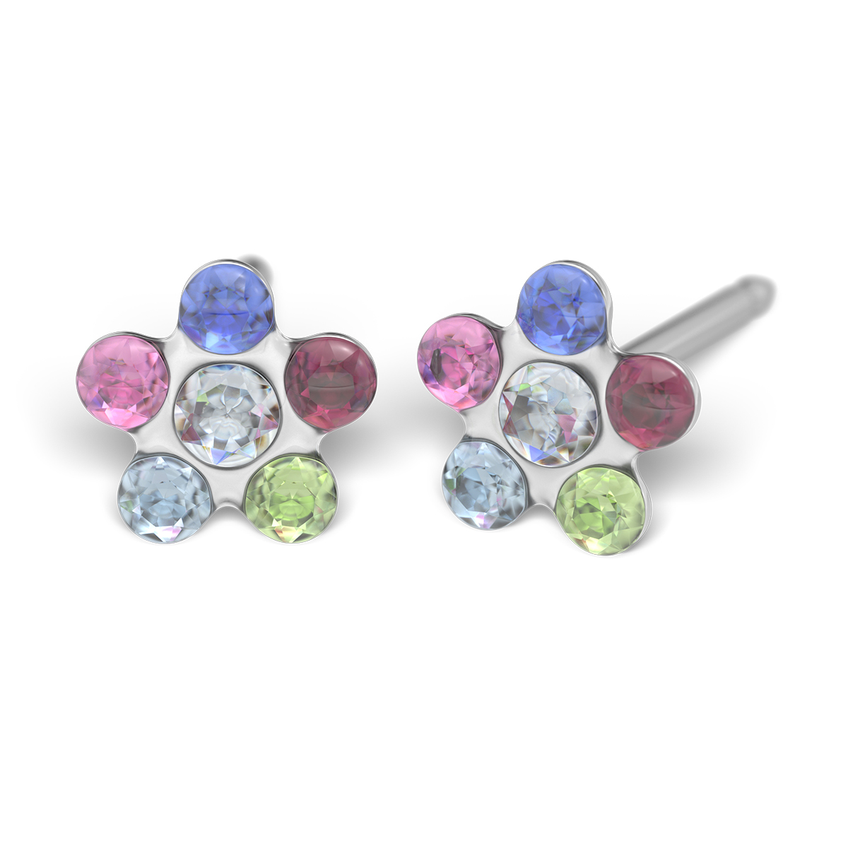 System 75 Erstohrstecker weiß System 75 Erstohrstecker weiß