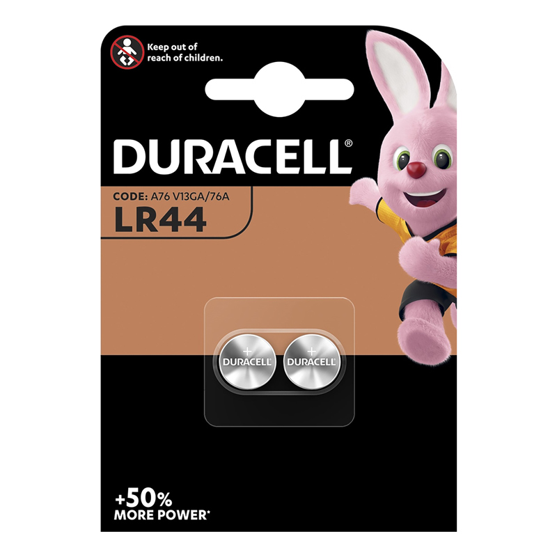 Duracell Alkaline Knopfzelle LR44