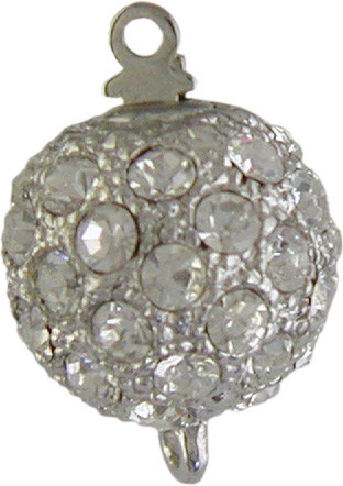 Schmuckschließe Metall vergoldet