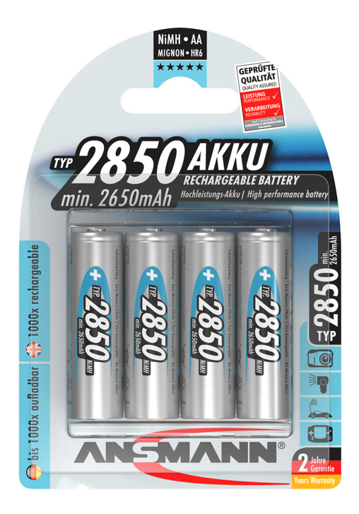 Ansmann Mignon Akku 2850 mAh Ansmann Mignon Akku 2850 mAh