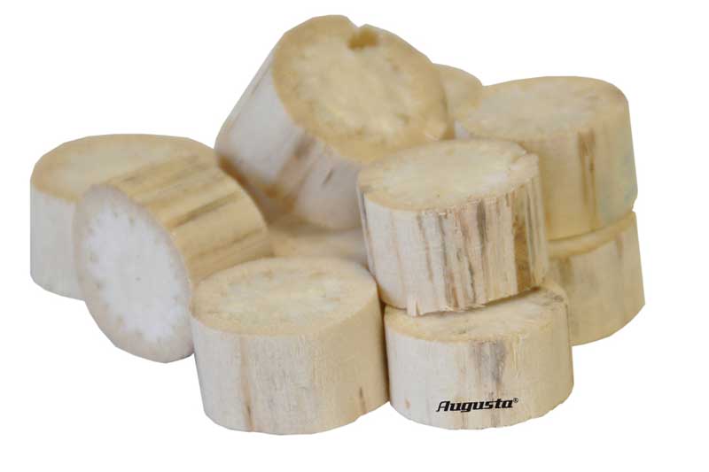 Holundermark in Scheiben