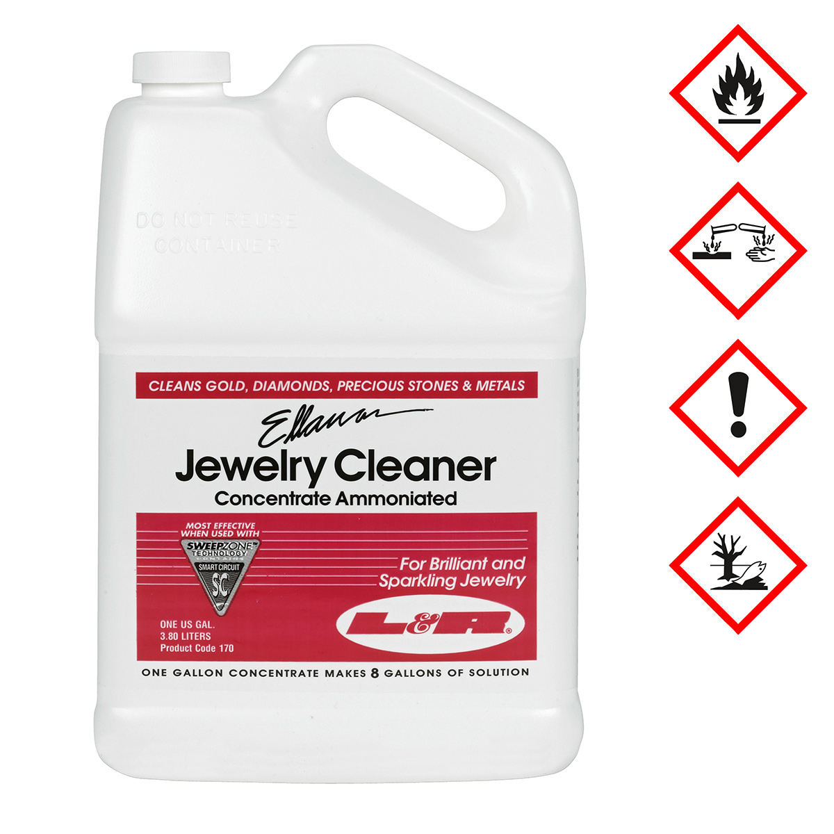 5308_170_Gefahr L&R #170 Schmuckreinigungskonzentrat für Ultraschall