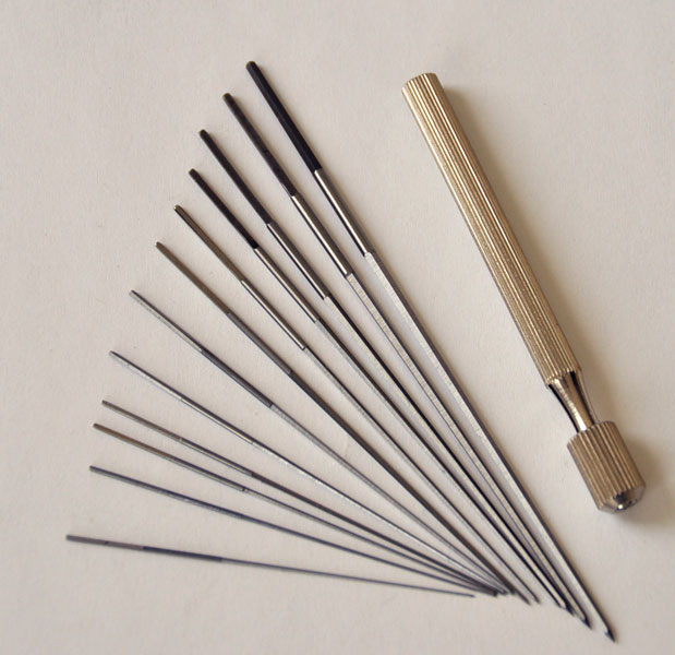 Sortiment Reibahlen mit Halter