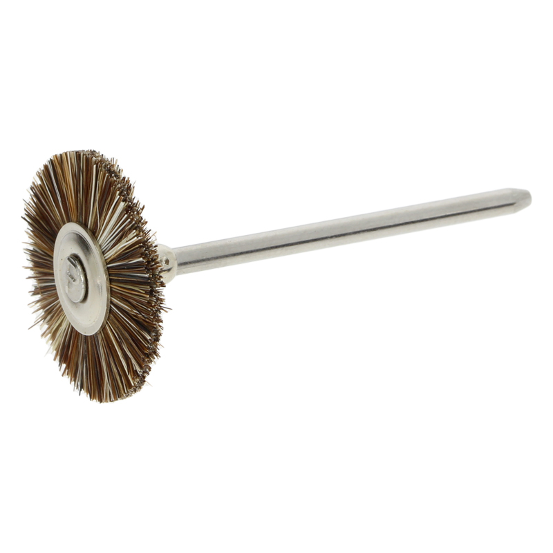 Polirapid Rundbürste Roßhaar grau