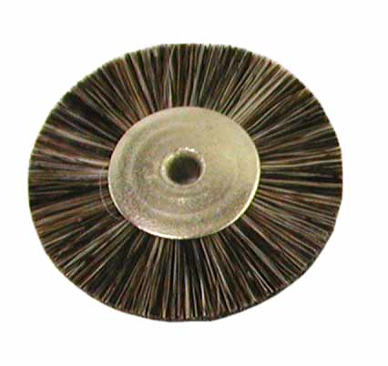 Rad unmontiert Ziegenhaar grau