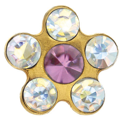 System 75 Erstohrstecker 14 kt Gelbgold