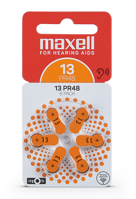 Maxell Hörgerätebatterien