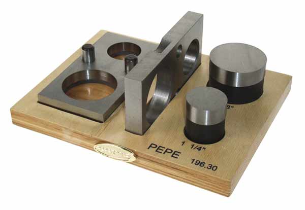 Pepetools Plättchenstanze 31,8 mm und 47,6 mm