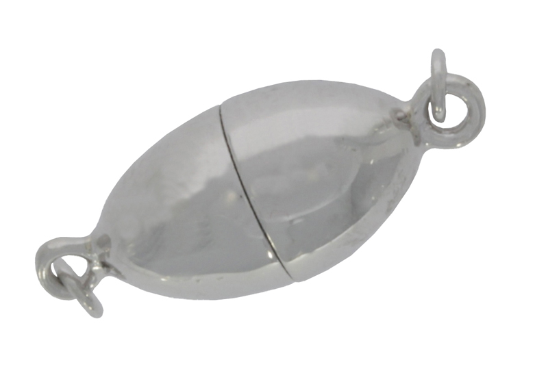 Magnetschließe oval 8 mm Magnetschließe oval 8 mm