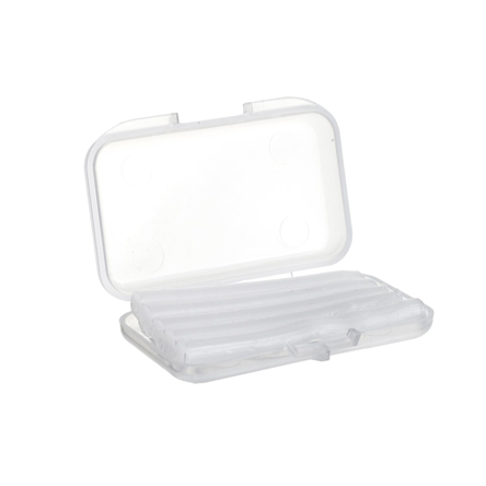 Transparentes Wachs zum Positionieren von Schmuck Transparentes Wachs zum Positionieren von Schmuck