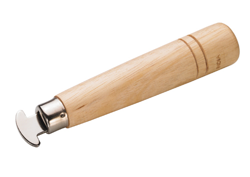 Fasserstahl abgerundet mit Holzgriff