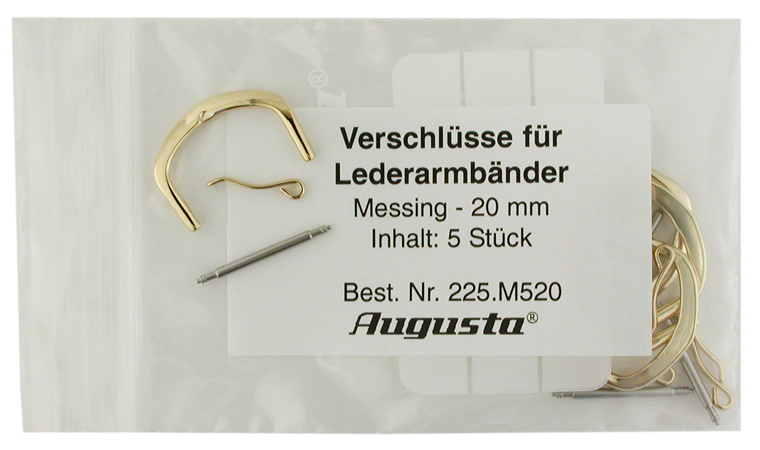Verschlüsse für Lederarmbänder