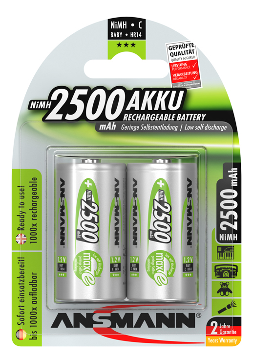 Ansmann Baby Akku 2500 mAh