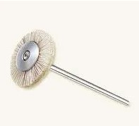 359.35000540 Rundbürste Ziegenhaar weiß Ø 19 mm