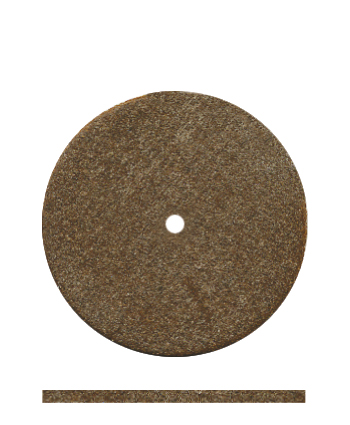 Dedeco Polierrad braun Ø 22 x 1 mm