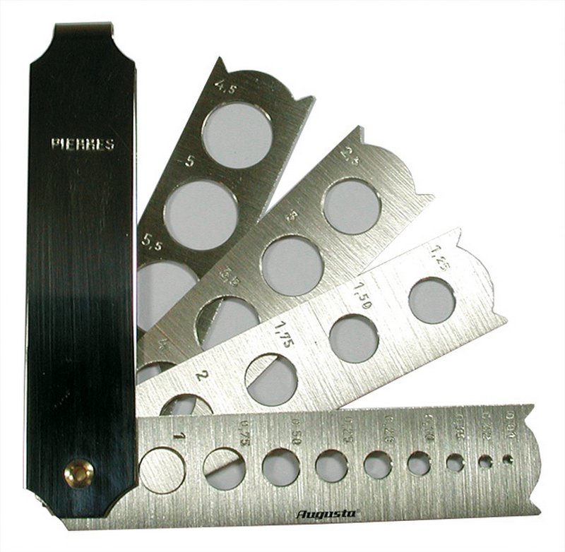 Karatmaß vierteilig 0,01 - 6 kt