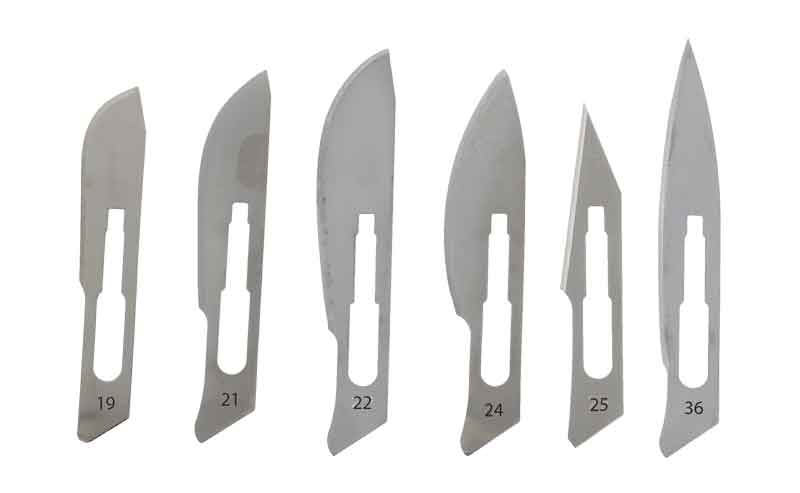 Skalpellklingen Form 21 Skalpellklingen Form 21