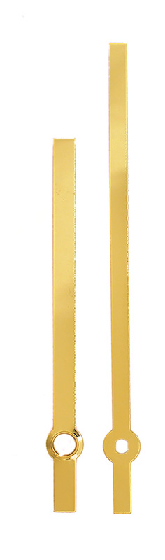 Großuhrzeiger gelb 95/72 mm