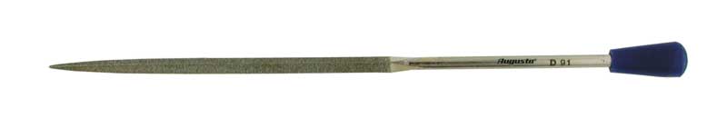 Diamant Hemmungsfeile Barett gelb