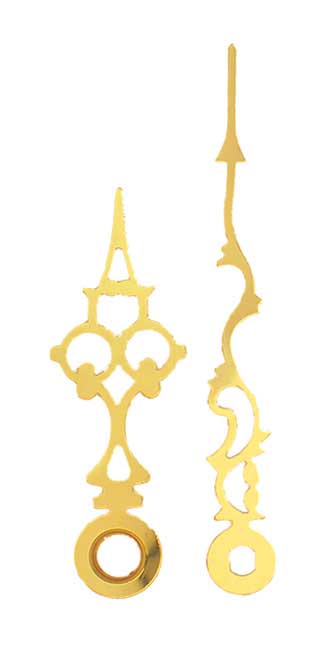 Großuhrzeiger gelb 60/43 mm