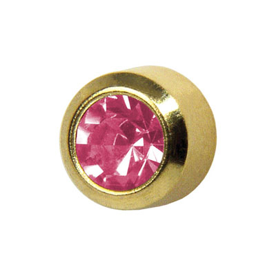 Medico Erstohrstecker vergoldet Medico Erstohrstecker vergoldet