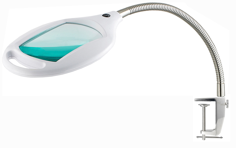 LED-Lupenleuchte 174 x 108 mm, 3 Dioptrien