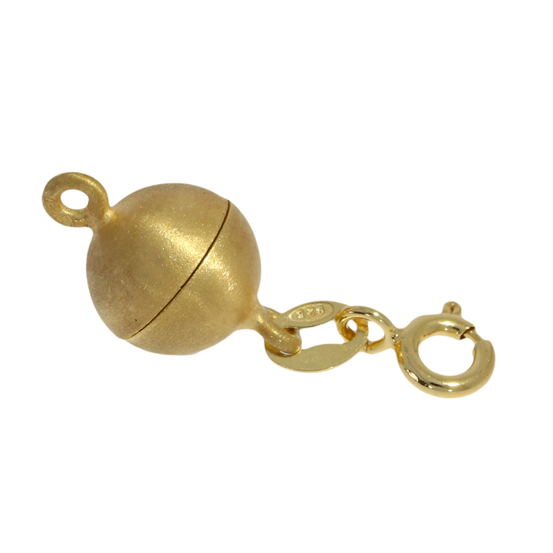 Magnetschließen Kugel mit Federring Magnetschließen Kugel mit Federring