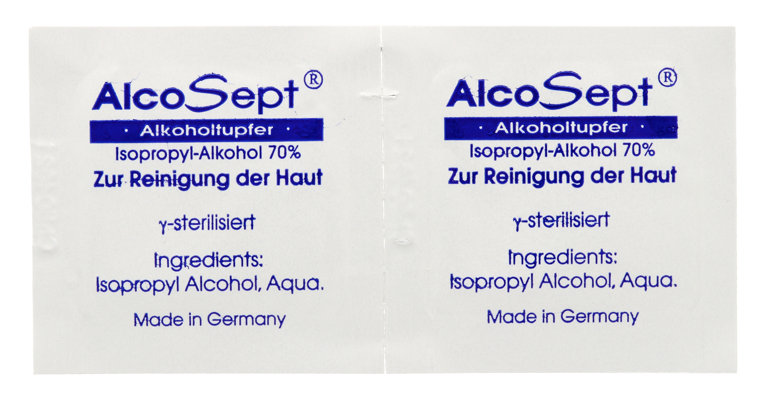 66139 AlcoSept® Desinfektionstupfer