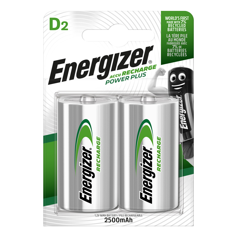 Energizer Mono Akku Recharge Power Plus 2500 mAh