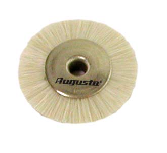 Rad unmontiert Ziegenhaar weiß