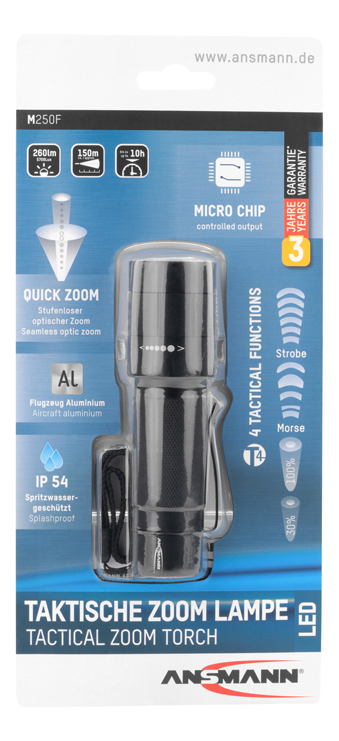 Ansmann Taschenlampe M250F