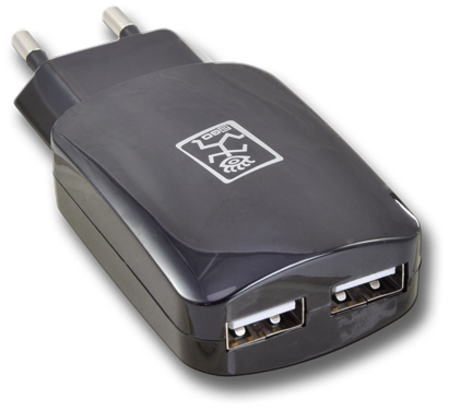 2GO Netzladegerät USB Dual universal